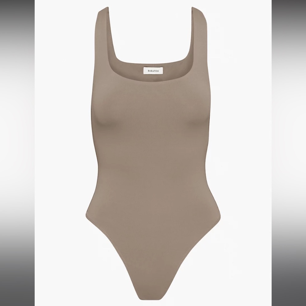 Aritzia Babaton Square-Neck Tank Bodysuit